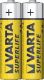 БАТЕРИЯ Varta Superlife ЦИНК R3 (ААА) - 2 БРОЯ В КОМПЛЕКТ