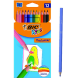 Цветни моливи BIC KIDS TROPICOLORS - 12 цв