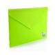 PVC Папка Office box A4+ с велкро,зелена 90118