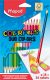 MAPED Цветни моливи 18 бр.36 цвята PEPS DUO 9829601