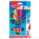 Цветни моливи Maped Strong Jumbo 12 цв. 9863312