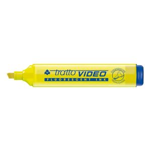 ТЕКСТМАРКЕР Tratto Video /1-5мм/ - ЖЪЛТ