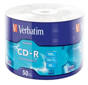 CD-R VERBATIM EXTRA 700 MB 