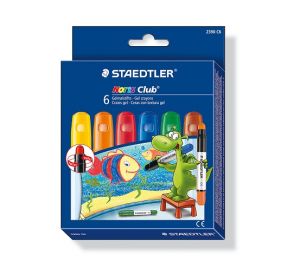 ПАСТЕЛИ STAEDTLER GEL GLITTER 2390 - 6 ЦВ.