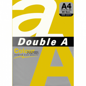 ЦВЕТНА ХАРТИЯ DOUBLE - A4, 80гр. 500л. GOLD