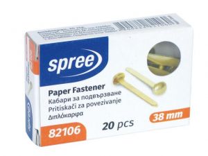 КАБАРИ ЗА ПОДВЪРЗВАНЕ SPREE 20бр. 38мм. 82106