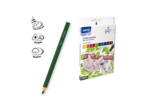 ЦВЕТНИ МОЛИВИ woodfree 12 цв. MAXI 57072