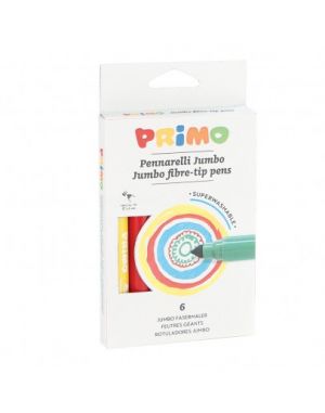 Primo маркери Jumbo,6цв.6032JUMBO6