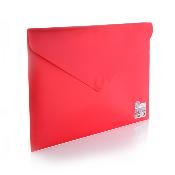 PVC Папка Office box A4+ с велкро,червена 90118