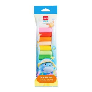 Пластилин Deli Genius EH-719-12, 200 гр., 12 цв.