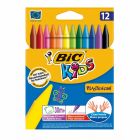 ПАСТЕЛИ BIC KIDS PLASTIDECOR - 12 ЦВ.