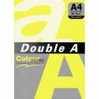 Цветна хартия DOUBLE - A4,75 гр.100 л. Neon yellow