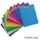 Клипборд А4+ ColorLine,с перфорация 9311