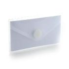 PVC Папка CARDс велкро 6х10.5 см.прозрачна 90661