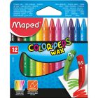 Пастели восъчни 12 цвята MAPED PEPS 9861011