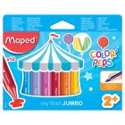 Пастели маслени 12 цвята MAPED PEPS EARLY 9861311