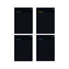 Тетрадка Lastva Dark А5, офсет, 96л. - ред L33118