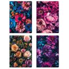 Тетрадка Lastva Bloom А4, офсет, 96л., ред L3333