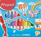 Флумастери Maped Jumbo 12 цв. 9846020