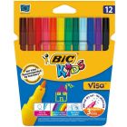 ФЛУМАСТЕРИ BIC KIDS VISA 12ЦВ.